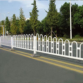 6. Beijing style zinc steel road guardrail