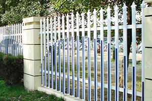 3. PVC fence
